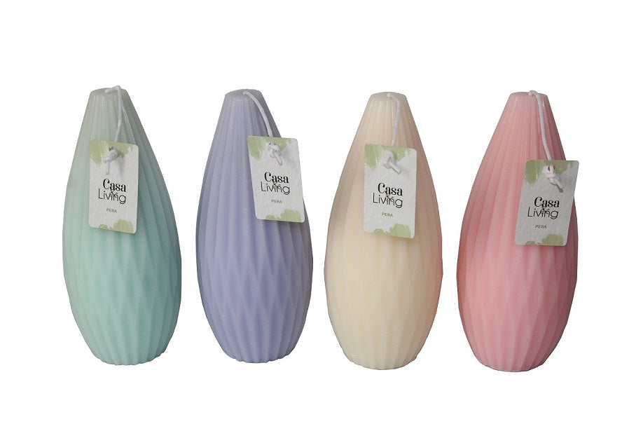 The Elegant Drop Shape Candle Set of 4– Redefine Ambience with Pure Design The Elegant Drop Shape Candle Set of 4– Redefine Ambience with Pure Design